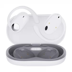 Air02 Open Ear Headphones With Microphone Wireless Ear Clip Bone Conduction Earphones Best Open-ear Earbuds