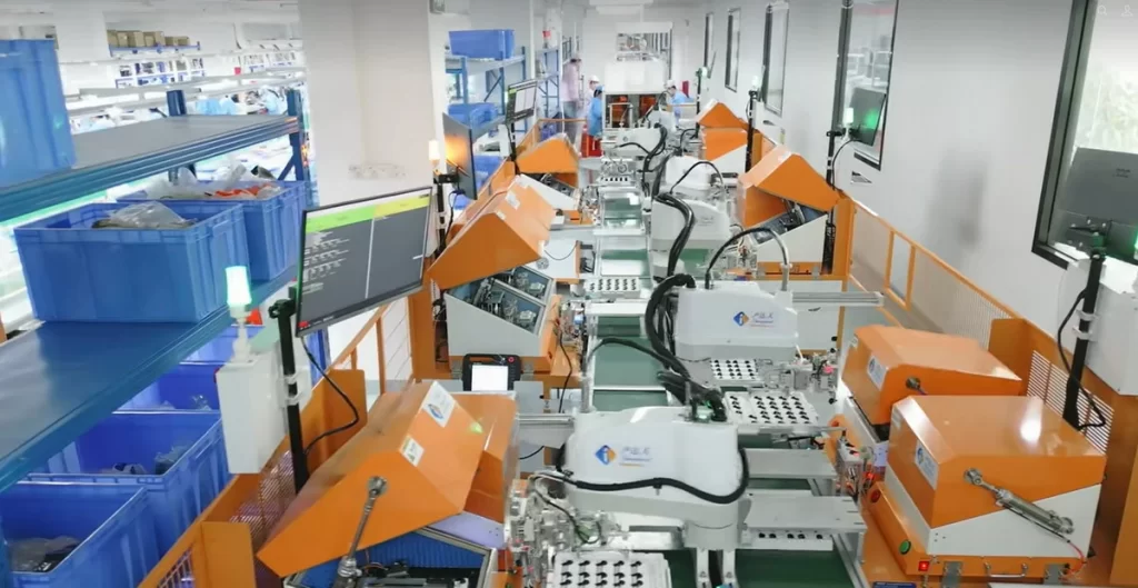 tashells audio tws earbuds production line